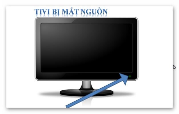 Nguyên nhân tivi bị mất nguồn ( không đèn báo)