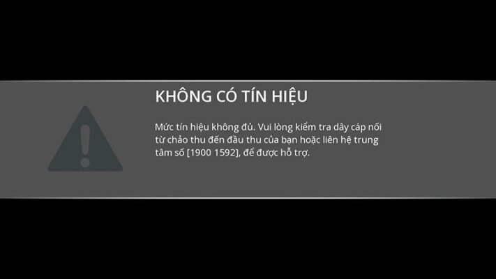 Nguyên nhân gây ra hiện tượng Tivi có tiếng không có hình